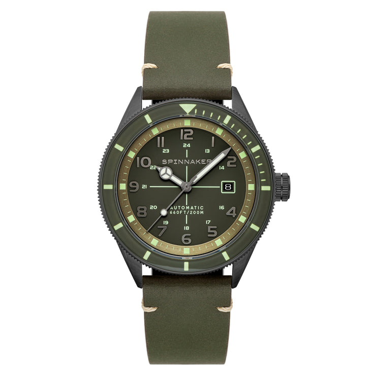 Spinnaker Cahill Automatic Green - Watches.com - SP - 5064 - 02