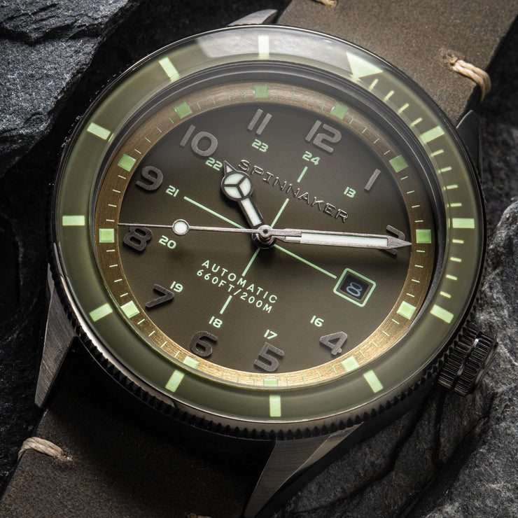 Spinnaker Cahill Automatic Green - Watches.com - SP - 5064 - 02