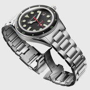 Spinnaker Cahill Automatic Mid - Size Silver Black - Watches.com - SP - 5075 - 11