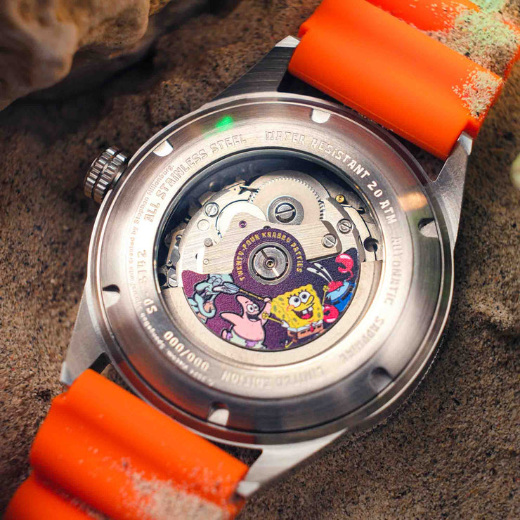 Spinnaker Cahill Automatic Spongebob Squarepants Timekeeper Foghorn Limited Edition - Watches.com - SP - 5142 - 01