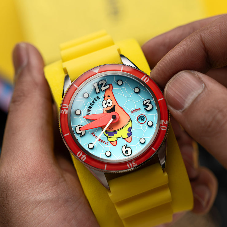 Spinnaker Cahill Automatic Spongebob Squarepants Timekeeper Limited Edition Patrick O' Clock - Watches.com - SP - 5142 - 02