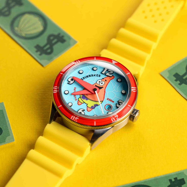 Spinnaker Cahill Automatic Spongebob Squarepants Timekeeper Patrick O'Clock Limited Edition - Watches.com - SP - 5142 - 02