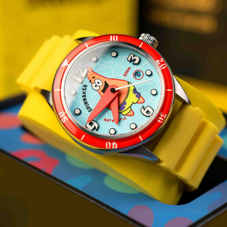 Spinnaker Cahill Automatic Spongebob Squarepants Timekeeper Patrick O'Clock Limited Edition - Watches.com - SP - 5142 - 02