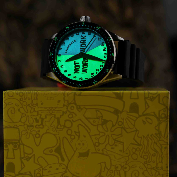 Spinnaker Cahill Automatic Spongebob Squarepants Timekeeper Work Not Work Limited Edition - Watches.com - SP - 5142 - 03