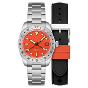 Spinnaker Croft 3912 GMT Automatic Retro Orange Limited Edition - Watches.com - SP - 5130 - 44