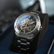 Spinnaker Croft 42 Skeleton Automatic All Steel - Watches.com - SP - 5134 - 33