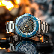 Spinnaker Croft 42 Skeleton Automatic Blue Ceramic - Watches.com - SP - 5134 - 77