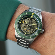 Spinnaker Croft 42 Skeleton Automatic Green Ceramic - Watches.com - SP - 5134 - 66