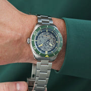 Spinnaker Croft 42 Skeleton Automatic Green Ceramic - Watches.com - SP - 5134 - 66