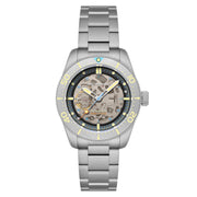 Spinnaker Croft 42 Skeleton Automatic Sandblasted Steel - Watches.com - SP - 5134 - 44