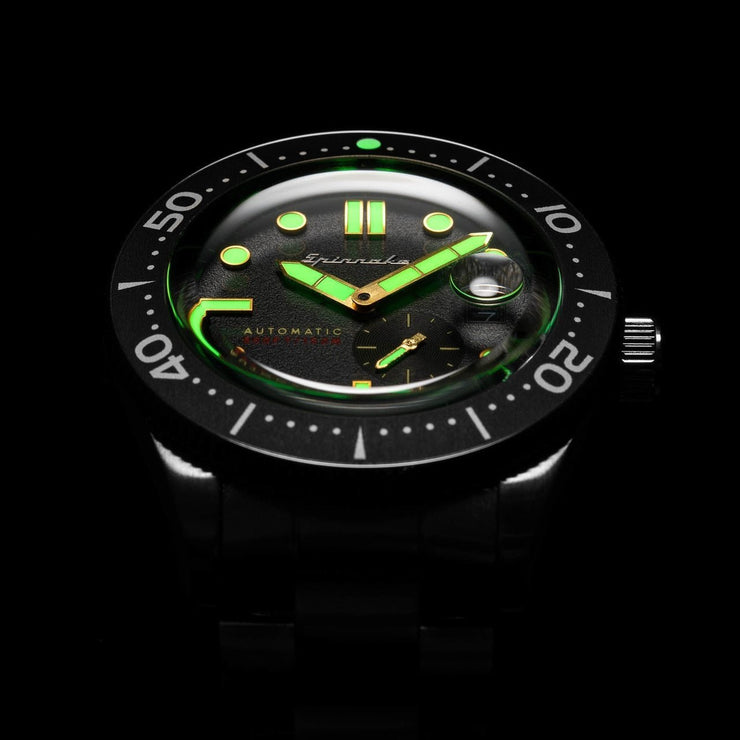 Spinnaker Croft Automatic Black Silver - Watches.com - SP - 5058 - 22