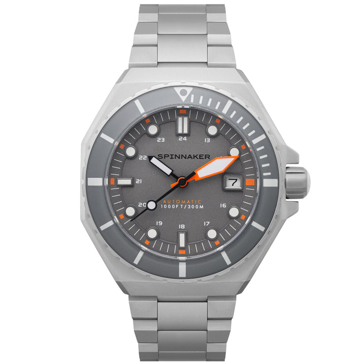 Spinnaker Dumas Automatic Chalk Grey - Watches.com - SP - 5081 - KK