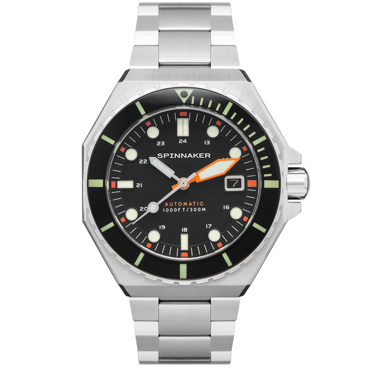 Spinnaker Dumas Automatic Classic Black - Watches.com - SP - 5081 - FF