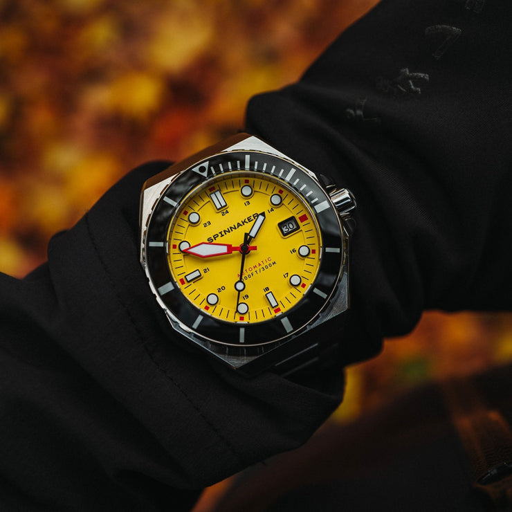 Spinnaker Dumas Automatic Hornet Yellow - Watches.com - SP - 5081 - II