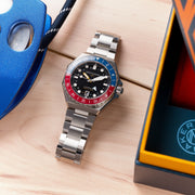 Spinnaker Dumas GMT Automatic Cobalt Crimson - Watches.com - SP - 5119 - 44