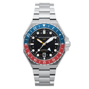 Spinnaker Dumas GMT Automatic Cobalt Crimson - Watches.com - SP - 5119 - 44