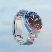 Spinnaker Dumas GMT Automatic Cobalt Crimson - Watches.com - SP - 5119 - 44