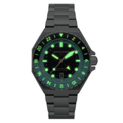 Spinnaker Dumas GMT Automatic Dark Turquoise - Watches.com - SP - 5119 - 33