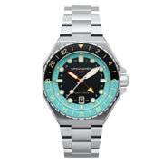 Spinnaker Dumas GMT Automatic Dark Turquoise - Watches.com - SP - 5119 - 33