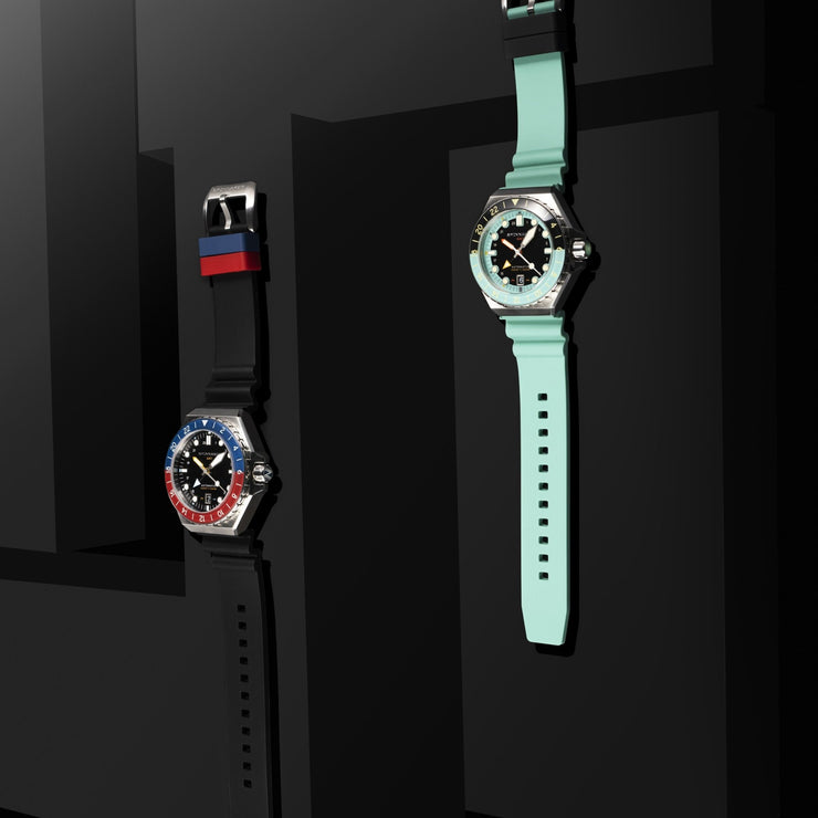 Spinnaker Dumas GMT Automatic Dark Turquoise - Watches.com - SP - 5119 - 33