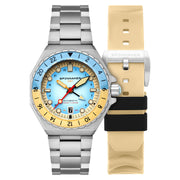 Spinnaker Dumas GMT Automatic Light Blue - Watches.com - SP - 5119 - 99