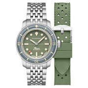 Spinnaker Fleuss 40 Automatic 145th Limited Edition Fern Grey - Watches.com - SP - 5133 - 88