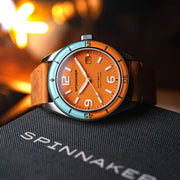 Spinnaker Fleuss Automatic Exuberant Orange - Watches.com - SP - 5055 - 0F