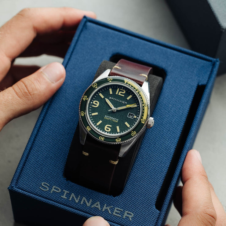 Spinnaker Fleuss Automatic Lagoon Green - Watches.com - SP - 5055 - 0C