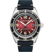 Spinnaker Fleuss Automatic Oxblood Red - Watches.com - SP - 5055 - 07