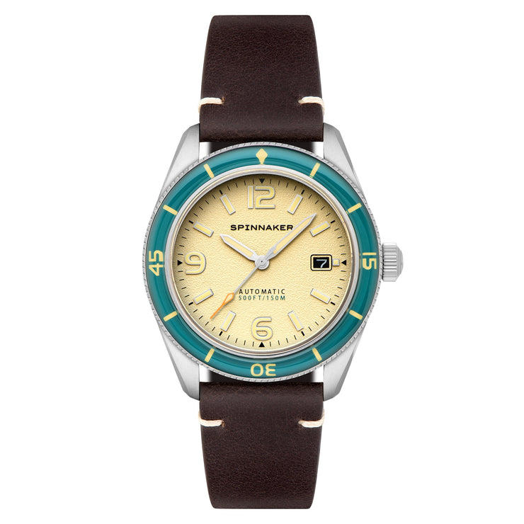 Spinnaker Fleuss Automatic Sahara Brown - Watches.com - SP - 5055 - 0G