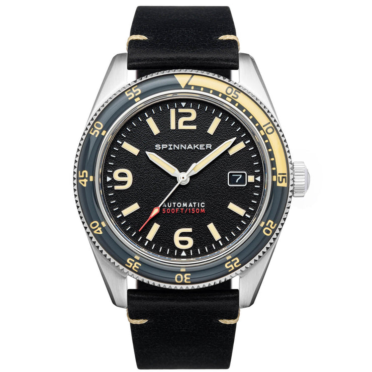 Spinnaker Fleuss Automatic Sand Grey - Watches.com - SP - 5055 - 0B