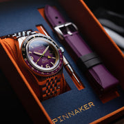 Spinnaker Fleuss GMT Automatic Dull Violet - Watches.com - SP - 5120 - 77