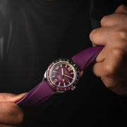 Spinnaker Fleuss GMT Automatic Dull Violet - Watches.com - SP - 5120 - 77