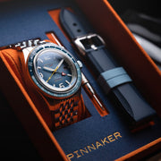 Spinnaker Fleuss GMT Automatic Nebula Blue - Watches.com - SP - 5120 - 66