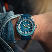 Spinnaker Fleuss GMT Automatic Nebula Blue - Watches.com - SP - 5120 - 66