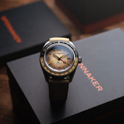 Spinnaker Fleuss GMT Automatic Sandstorm Brown - Watches.com - SP - 5120 - AA