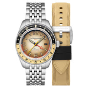 Spinnaker Fleuss GMT Automatic Sandstorm Brown - Watches.com - SP - 5120 - AA