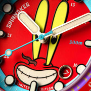 Spinnaker Hass Automatic X Spongebob Squarepants 25th Anniversary Mr Krabs Red Limited Edition - Watches.com - SP - 5138 - 44