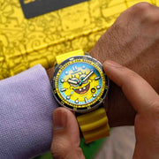 Spinnaker Hass Automatic X Spongebob Squarepants 25th Anniversary Spongebob Yellow Limited Edition - Watches.com - SP - 5138 - 11