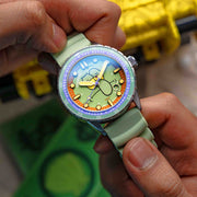 Spinnaker Hass Automatic X Spongebob Squarepants 25th Anniversary Squidward Green Limited Edition - Watches.com - SP - 5138 - 33