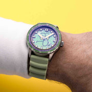 Spinnaker Hass Automatic X Spongebob Squarepants 25th Anniversary Squidward Green Limited Edition - Watches.com - SP - 5138 - 33