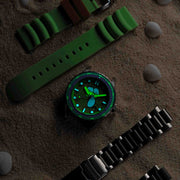 Spinnaker Hass Automatic X Spongebob Squarepants 25th Anniversary Squidward Green Limited Edition - Watches.com - SP - 5138 - 33