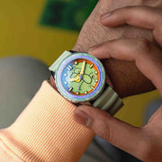 Spinnaker Hass Automatic X Spongebob Squarepants 25th Anniversary Squidward Green Limited Edition - Watches.com - SP - 5138 - 33