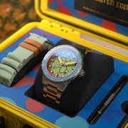 Spinnaker Hass Automatic X Spongebob Squarepants 25th Anniversary Squidward Green Limited Edition - Watches.com - SP - 5138 - 33