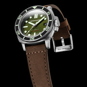 Spinnaker Hull Automatic Alligator Green - Watches.com - SP - 5088 - 03