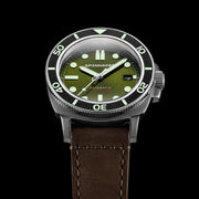 Spinnaker Hull Automatic Alligator Green - Watches.com - SP - 5088 - 03