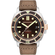 Spinnaker Hull Automatic Cognac Brown - Watches.com - SP - 5088 - 04