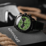 Spinnaker Hull Chronograph Putting Green - Watches.com - SP - 5068 - 0A