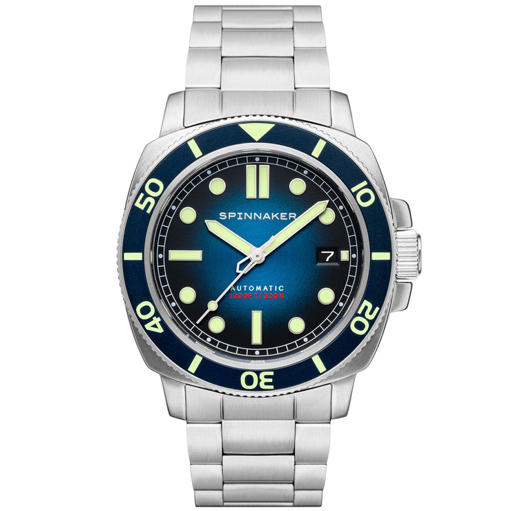 Spinnaker Hull Diver Automatic Liberty Blue - Watches.com - SP - 5088 - 22