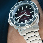 Spinnaker Hull Diver Automatic Ombre Red - Watches.com - SP - 5088 - 33